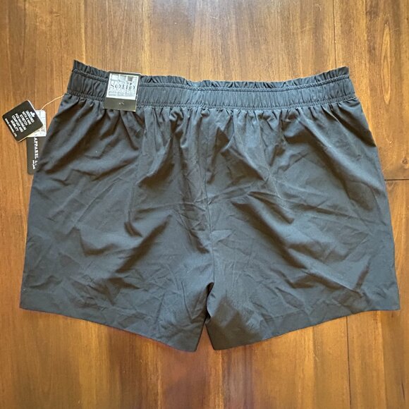 NWT Soho Apparel Women's Athletic Shorts Black Size Large - Picture 6 of 12
